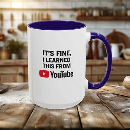 Unique Colorful Mug - Perfect for YouTube Lovers