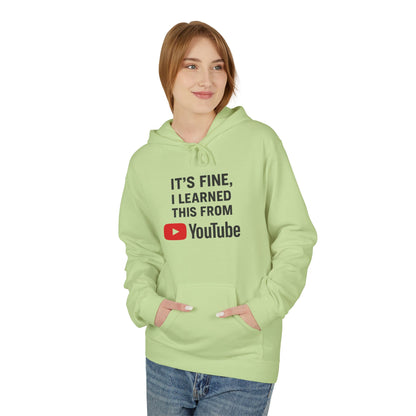 Unisex Softstyle Hoodie - 'I Learned This From YouTube'