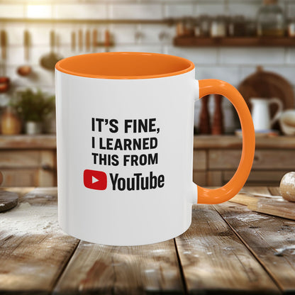Unique Colorful Mug - Perfect for YouTube Lovers