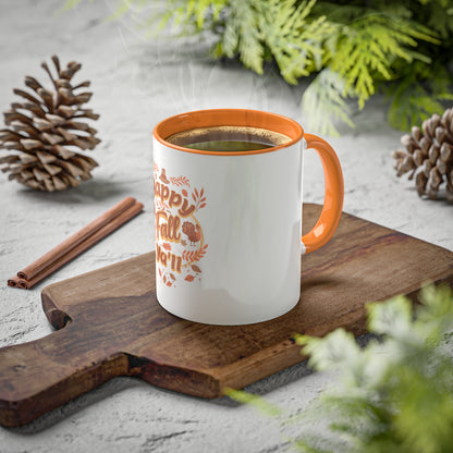 Colorful 11oz Mug - Happy Fall Ya'll