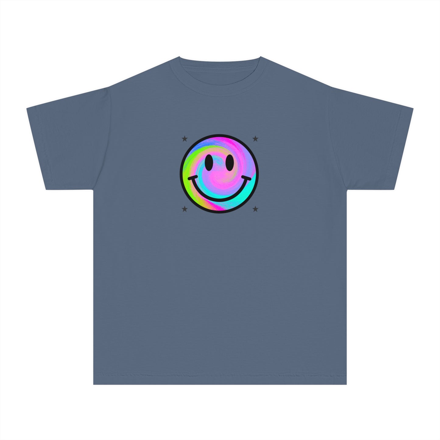 youth t-shirt - smiley face