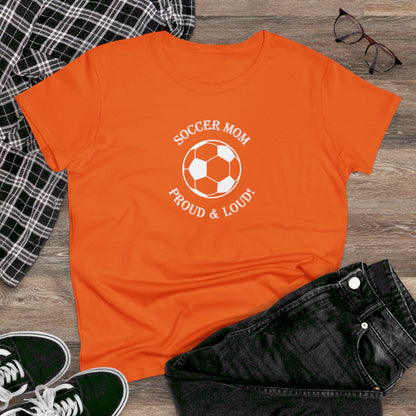 Womens T-Shirt - Soccer Mom