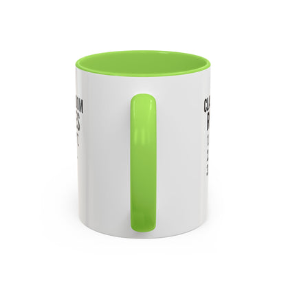 Colorful Classroom Rules Mug - Perfect for Teachers and Students. Teachers with attitude.
