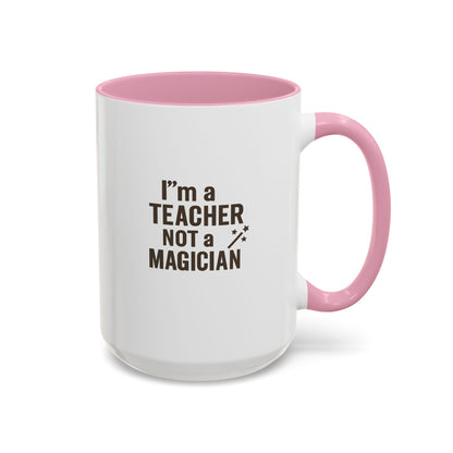 Colorful Teacher Mug - Perfect Gift for Educators. Teachers with Attitude.