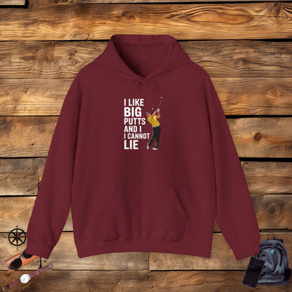 Copy of Men & Women Golf Sweatshirt: I Like Big Putts and I Cannot Lie. Unisex Golf Sweatshirt