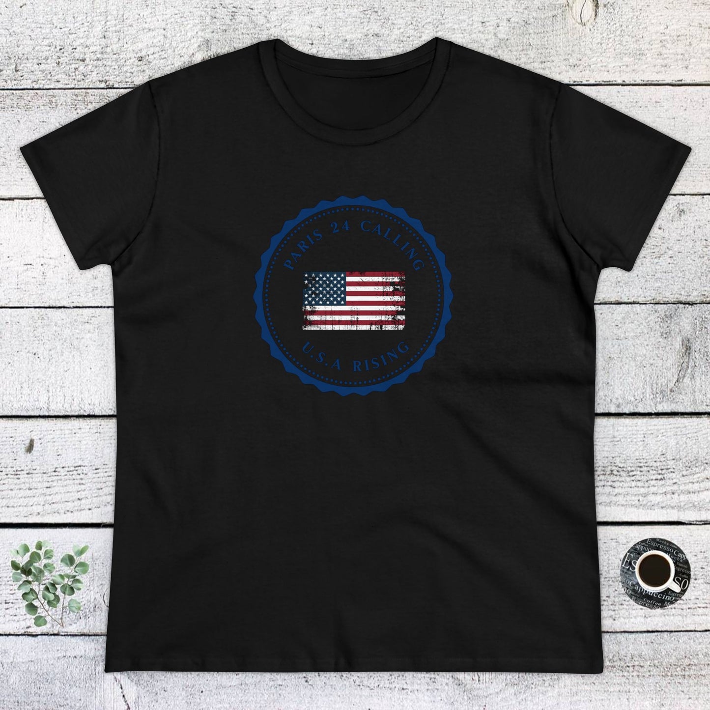 women's t-shirt - usa rising