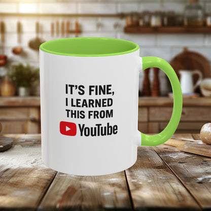 Unique Colorful Mug - Perfect for YouTube Lovers