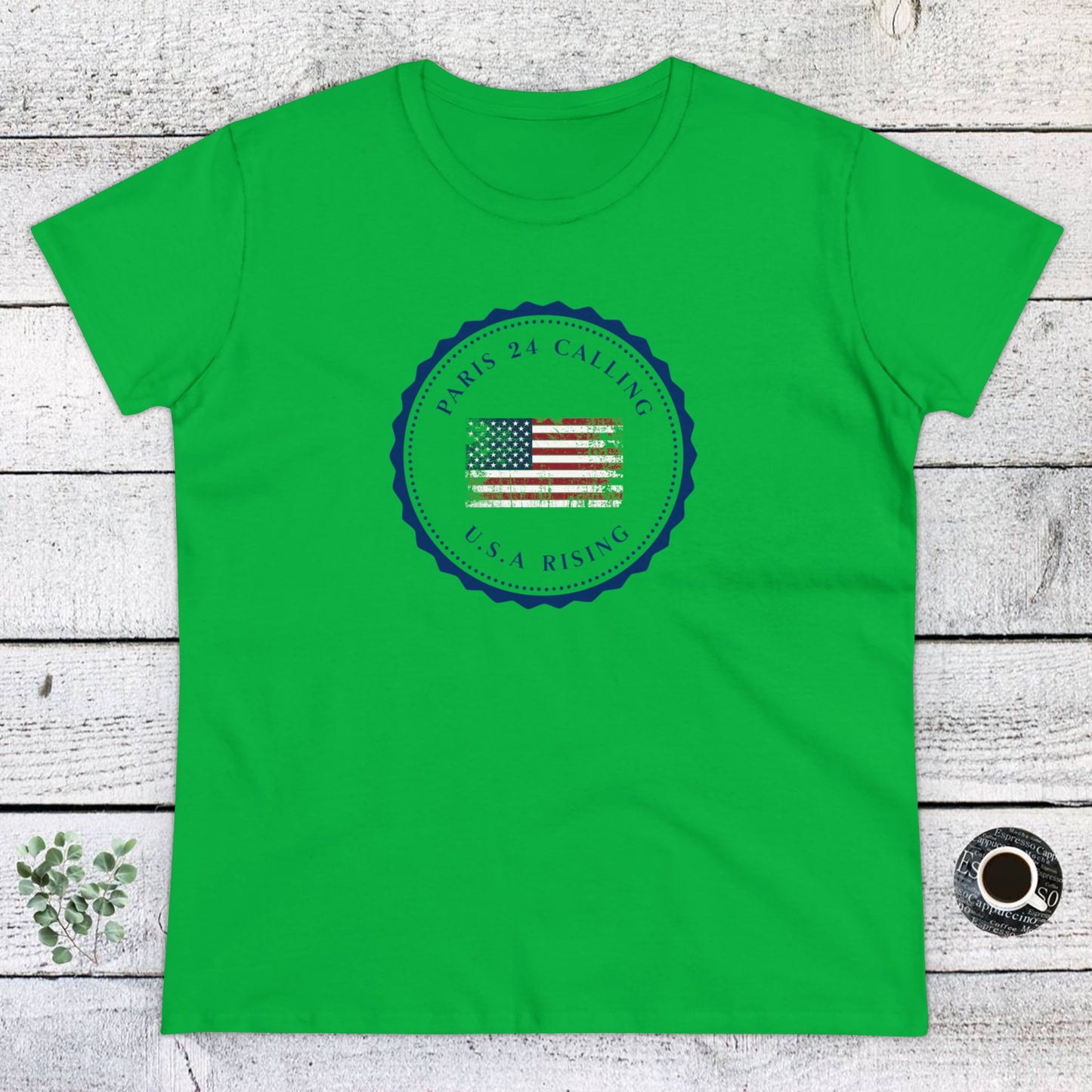 women's t-shirt - usa rising