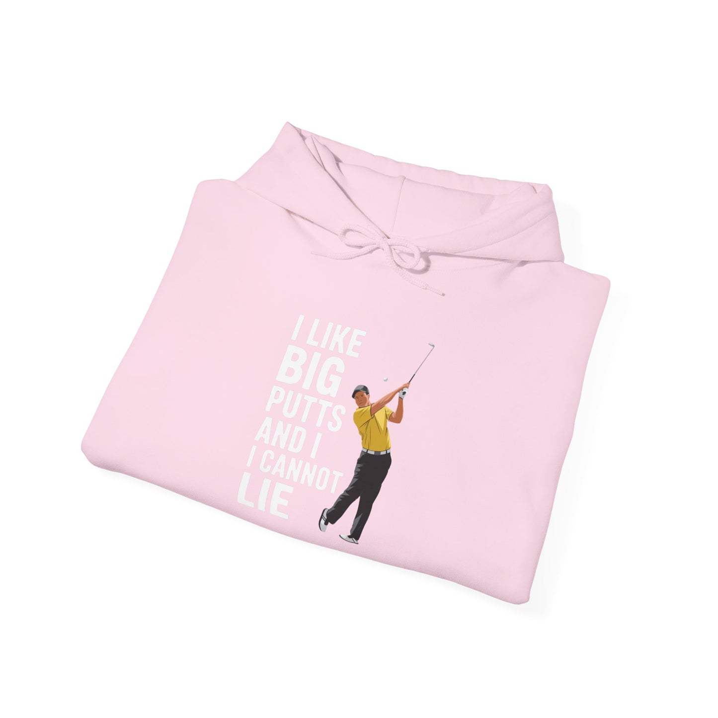 men & women golf sweatshirt: i like big putts and i cannot lie. unisex golf sweatshirt