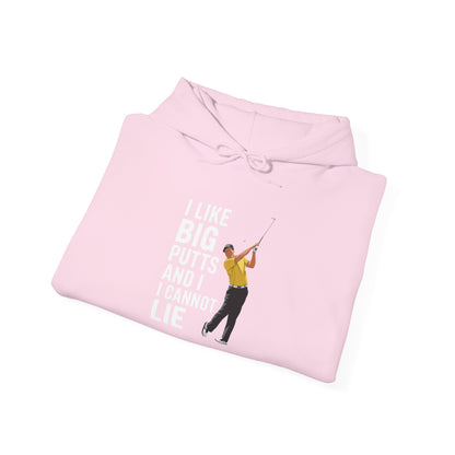 Men & Women Golf Sweatshirt: I Like Big Putts and I Cannot Lie. Unisex Golf Sweatshirt