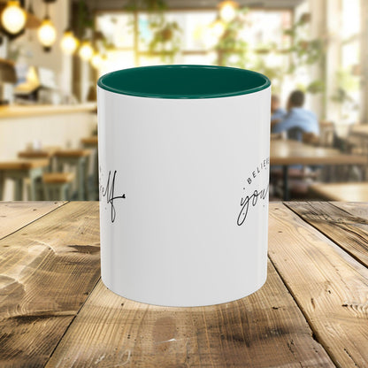 Colorful Inspirational Mug - Believe in Yourself