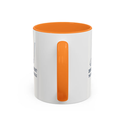 Colorful Golf Mug - Driver or Iron? The Daily Struggle