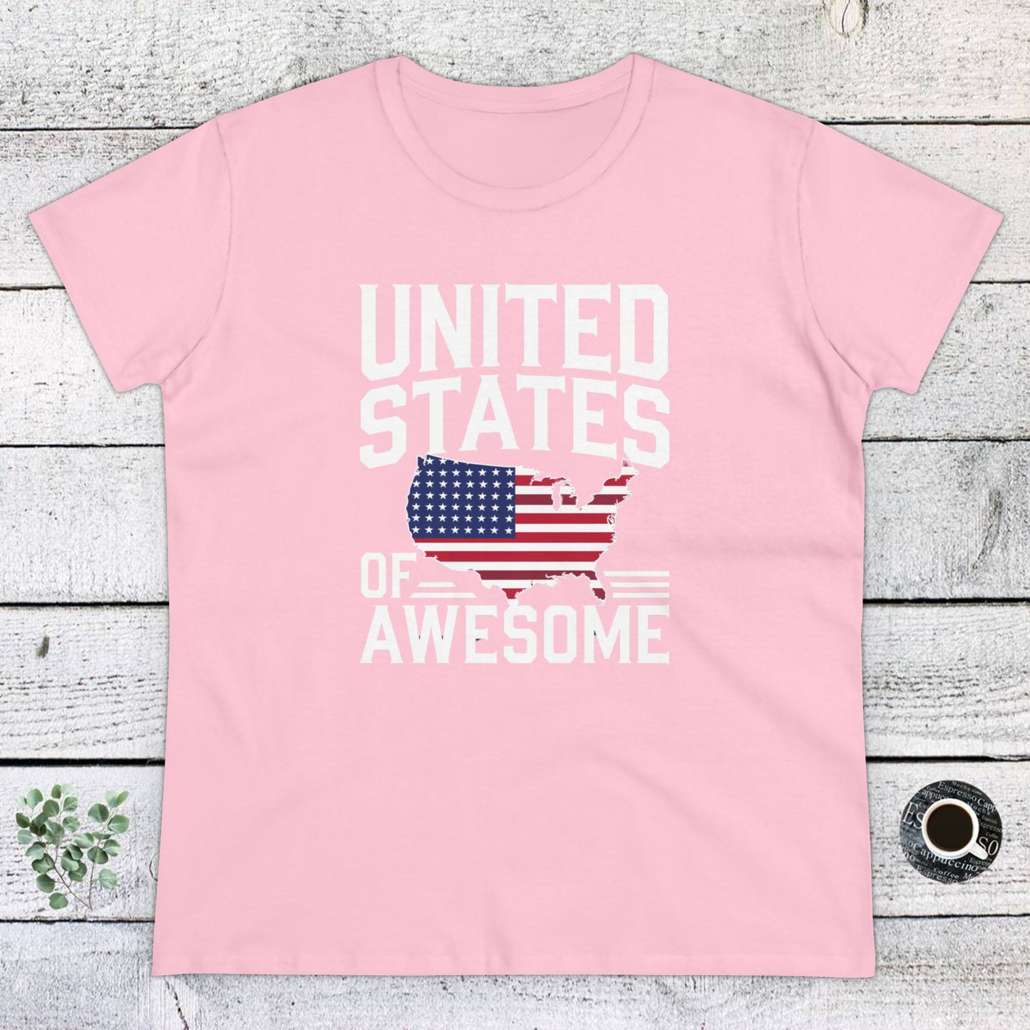 women's t-shirts, women's tee, funny gift, united states of awesome!