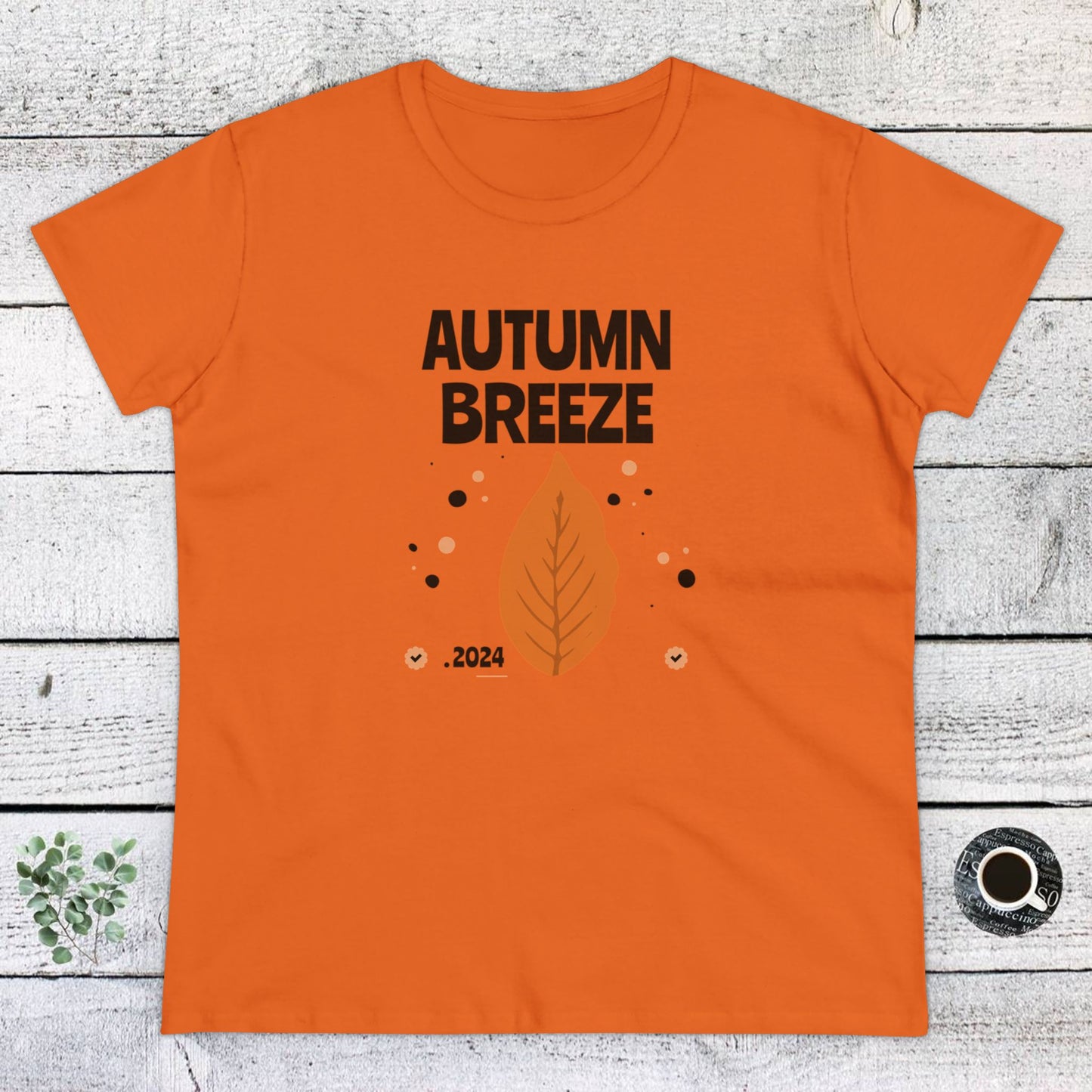 women t-shirts, women's tee, fall, autumn breeze, gift