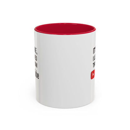 Unique Colorful Mug - Perfect for YouTube Lovers
