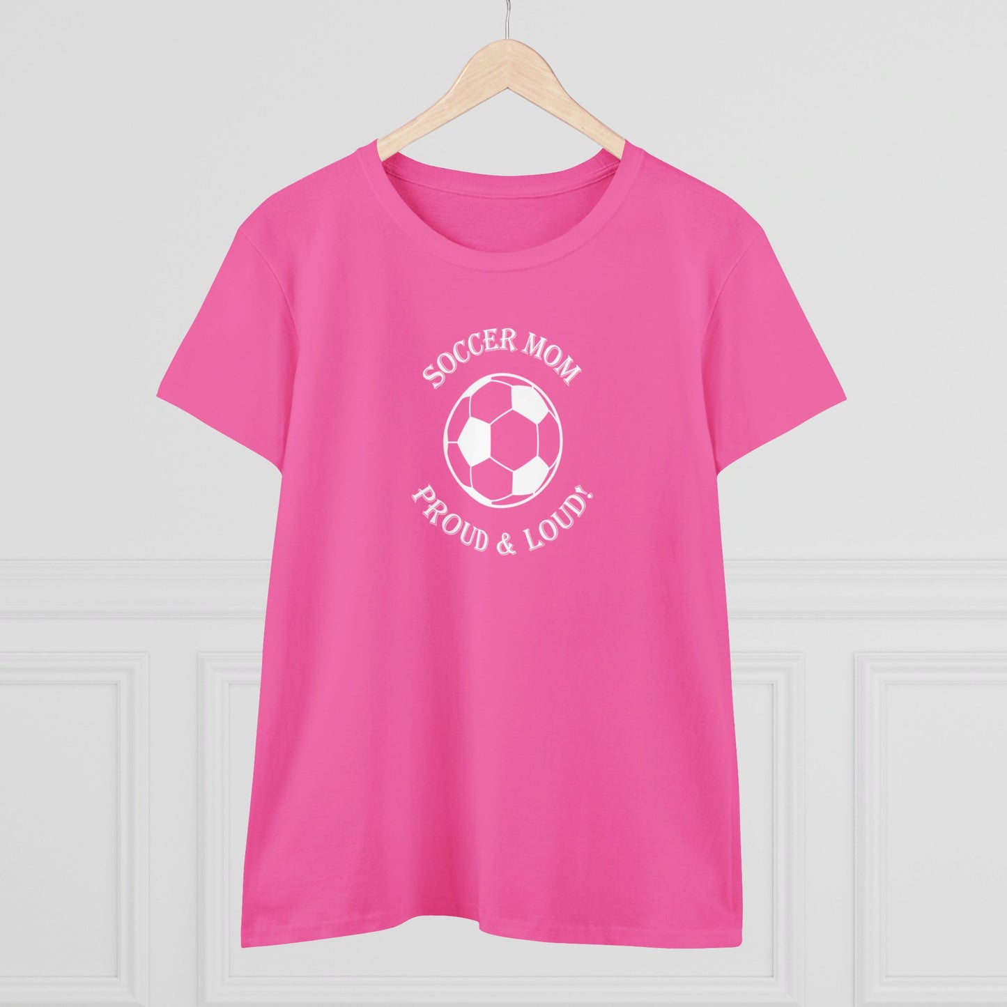 womens t-shirt - soccer mom