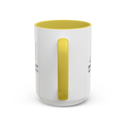 Colorful Golf Mug - Driver or Iron? The Daily Struggle