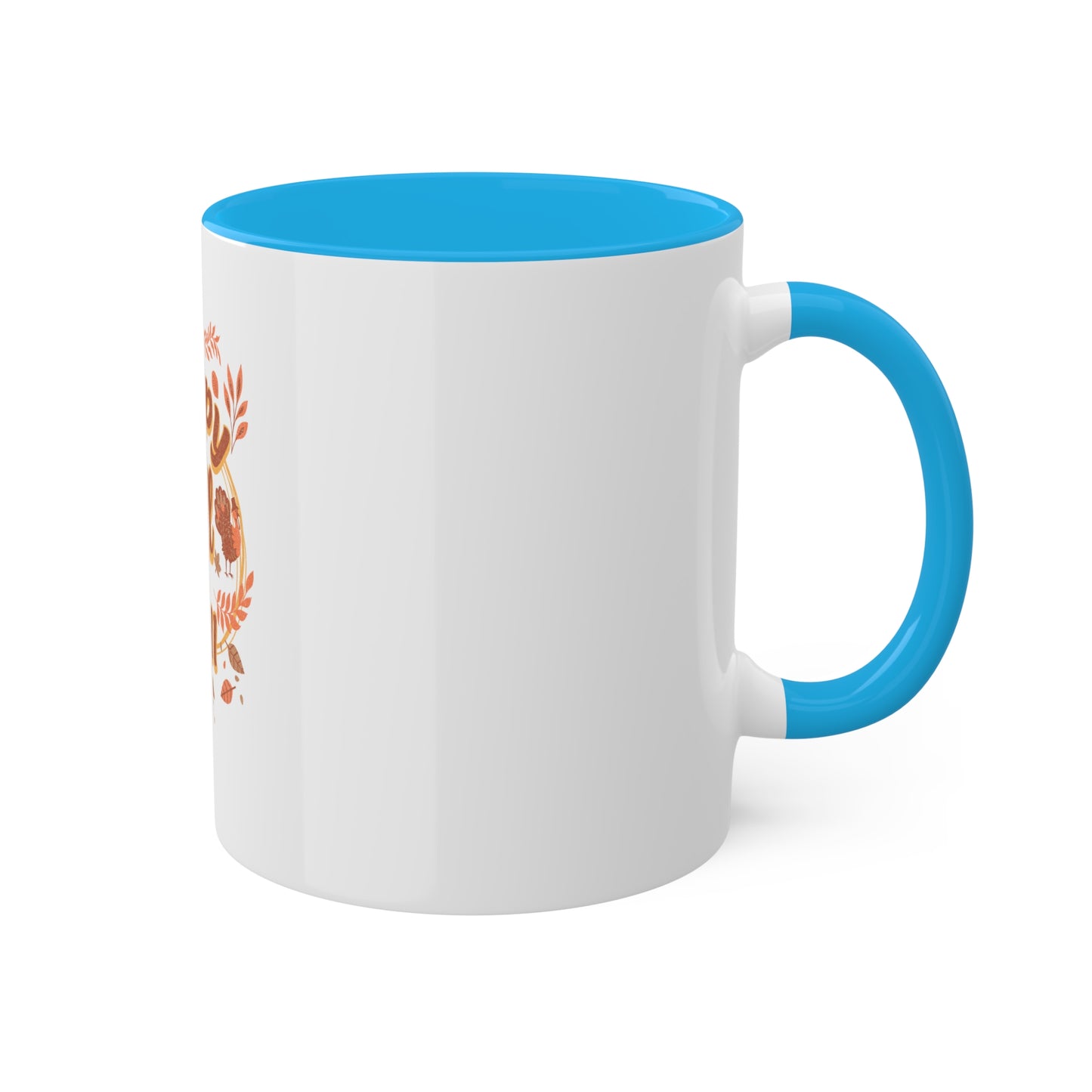 colorful 11oz mug - happy fall ya'll