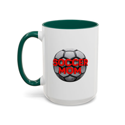Colorful Soccer Mom Mug - Perfect Gift for Sports Enthusiasts