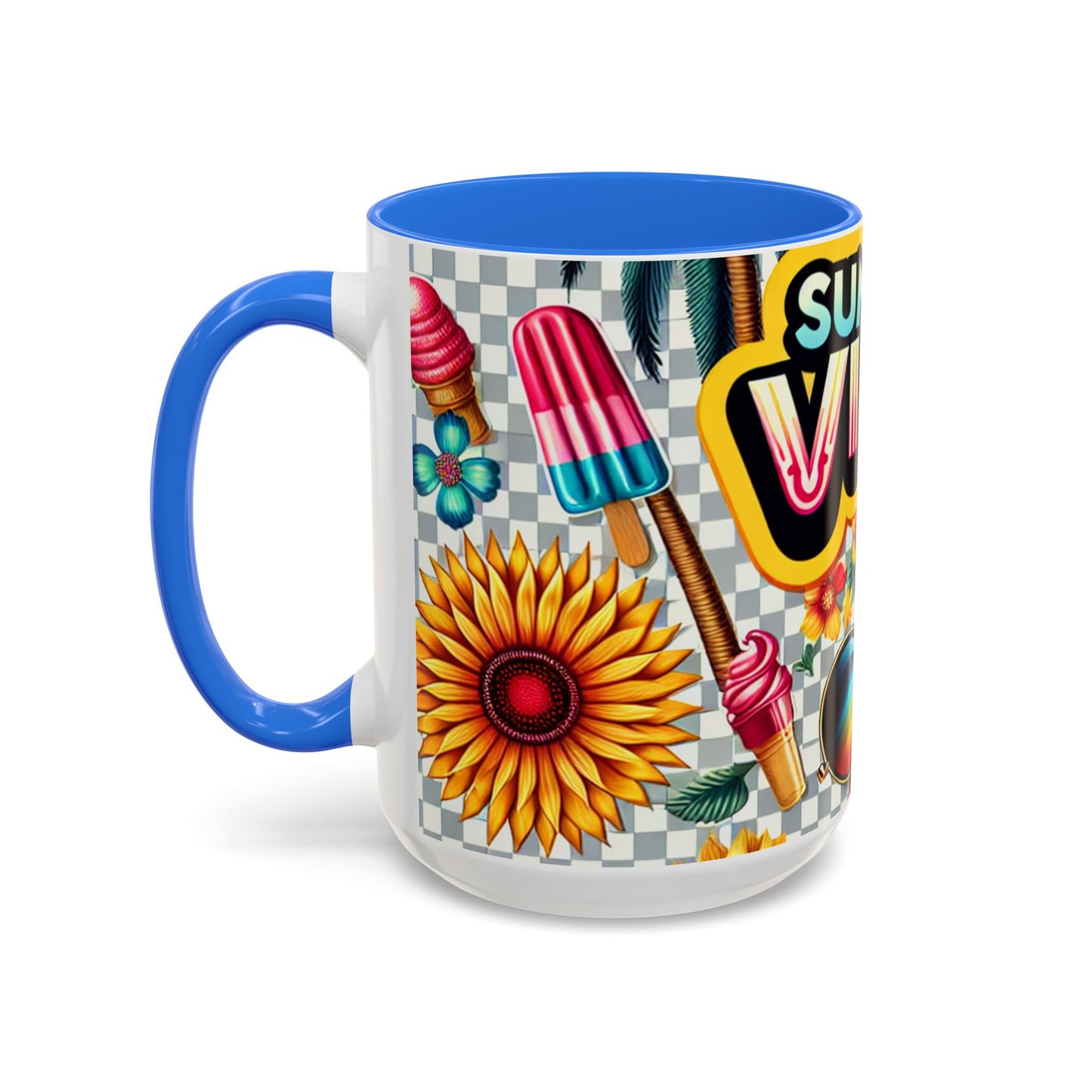 colorful summer vibes mug | vibrant design for your morning coffee