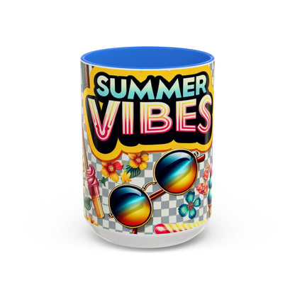 Colorful Summer Vibes Mug | Vibrant Design for Your Morning Coffee