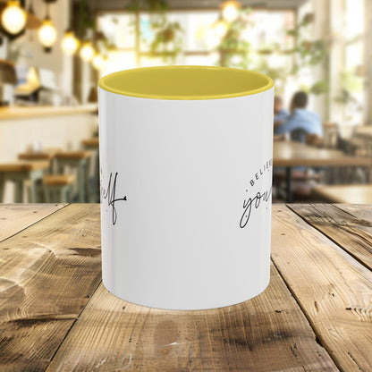 Colorful Inspirational Mug - Believe in Yourself