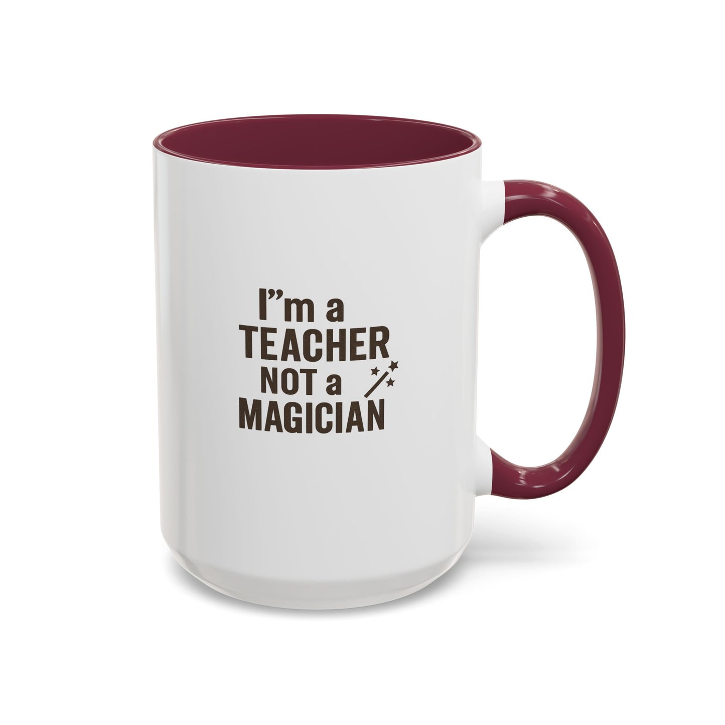 colorful teacher mug - perfect gift for educators. teachers with attitude.
