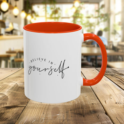 Colorful Inspirational Mug - Believe in Yourself