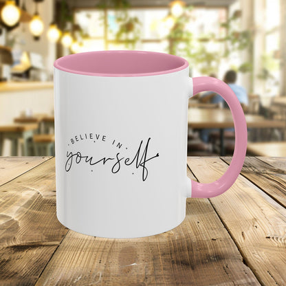 Colorful Inspirational Mug - Believe in Yourself