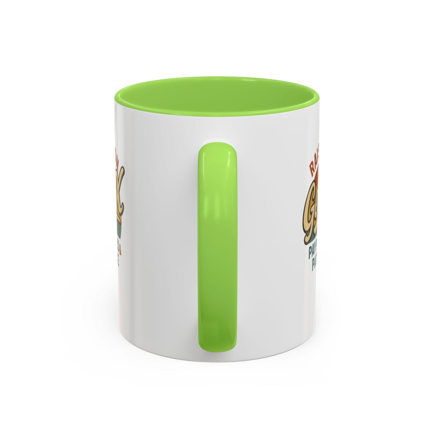 colorful 'raised on gen x' mug - perfect gift for nostalgic coffee lovers