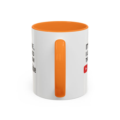 Unique Colorful Mug - Perfect for YouTube Lovers