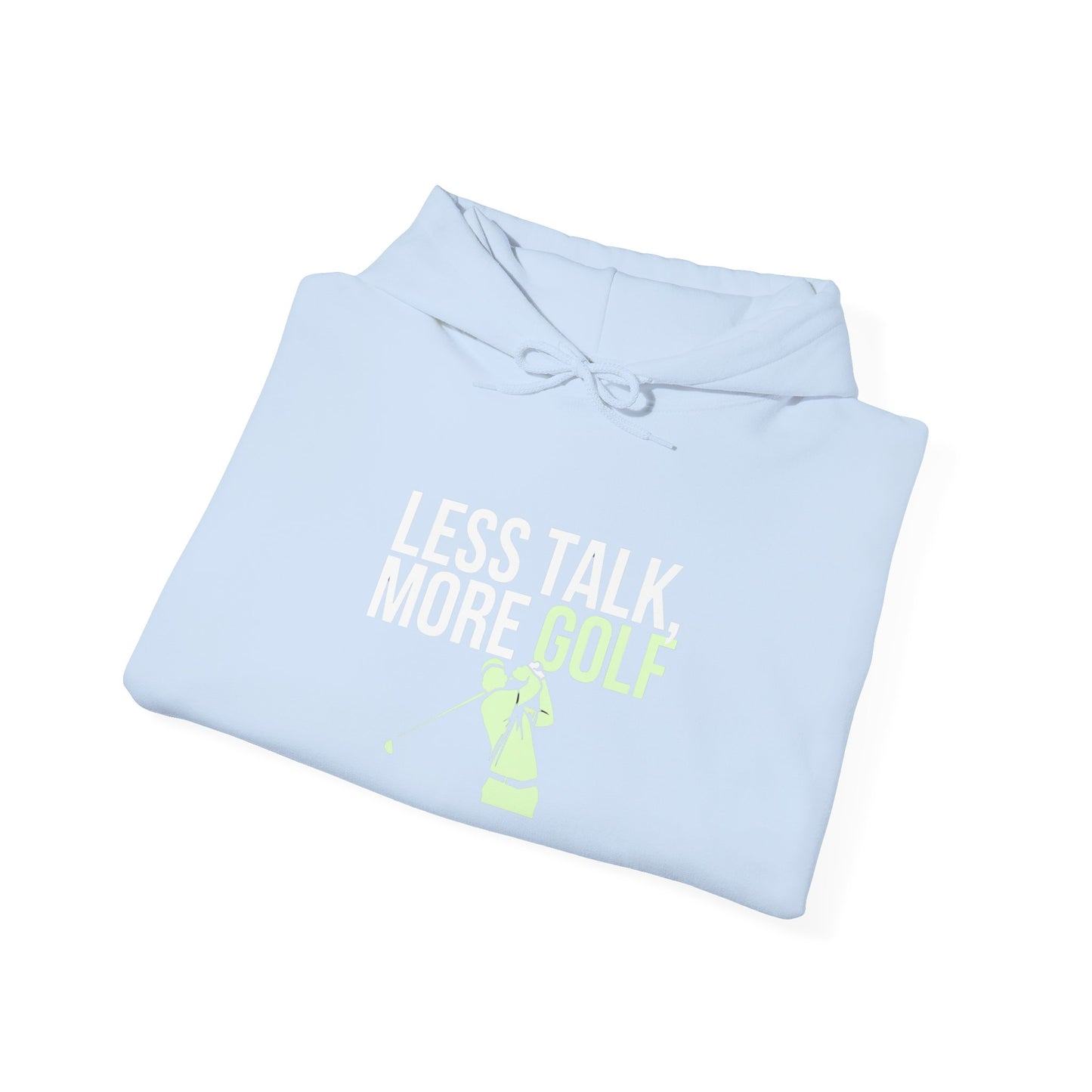 men & women golf sweatshirt: less talk more golf! unisex sweatshirt: