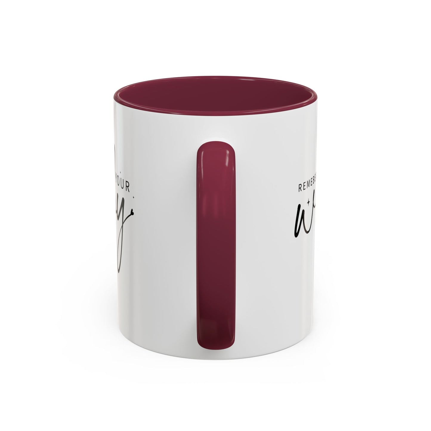 colorful mugs (11oz, 15oz) - remember your why - purpose driven motivation