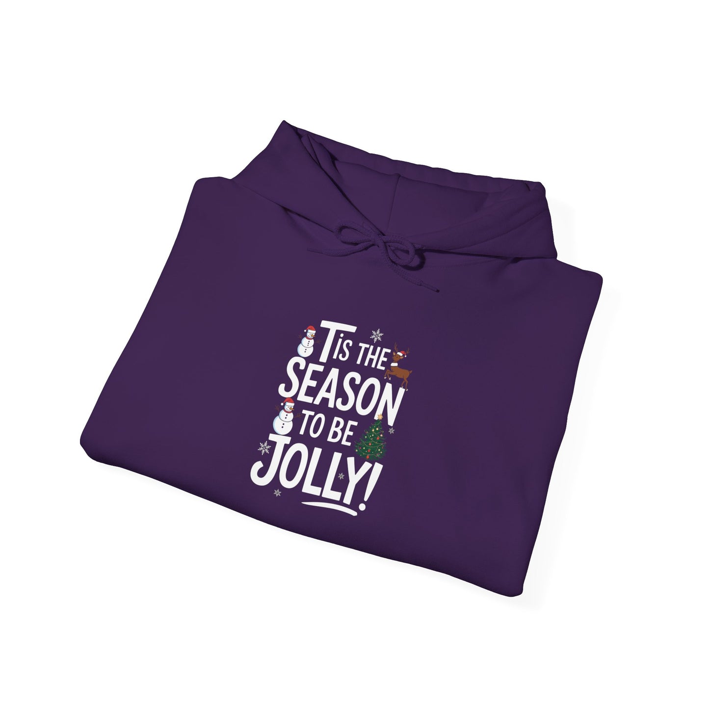 men's and women's christmas sweatshirt. tis the season to be jolly. unisex christmas sweatshirt.