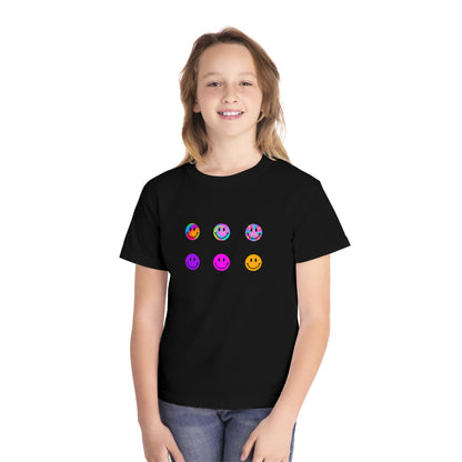 Youth T-Shirt - Smiley Faces