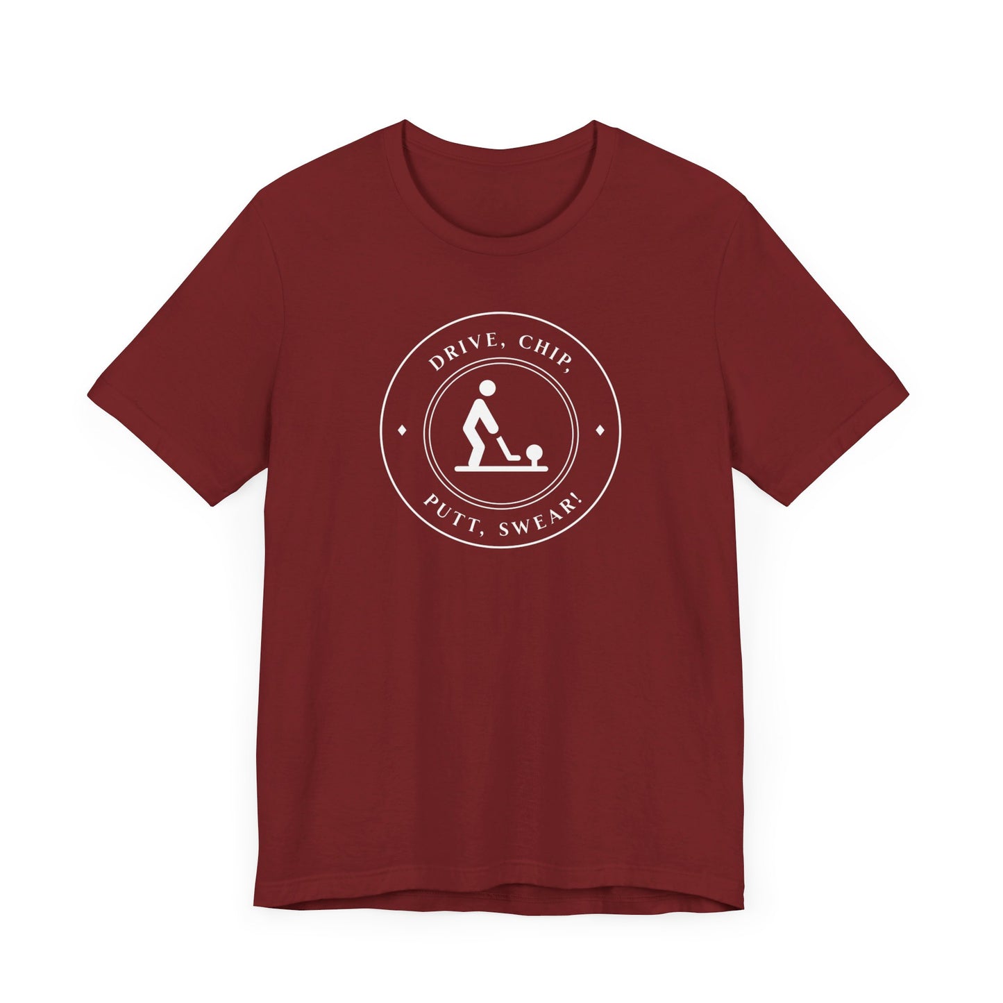 unisex t-shirt - golf funny!