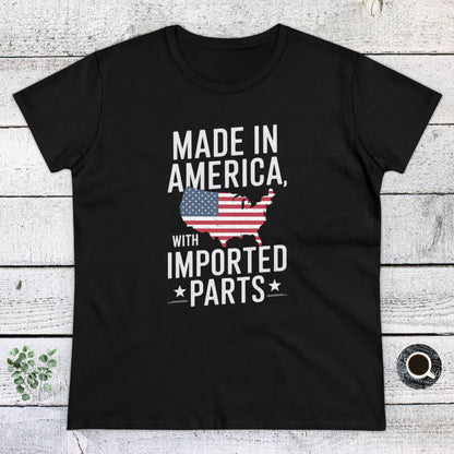 Women's T-Shirt, Women's Tee, Women's Halloween, Funny Gift, Made in America!