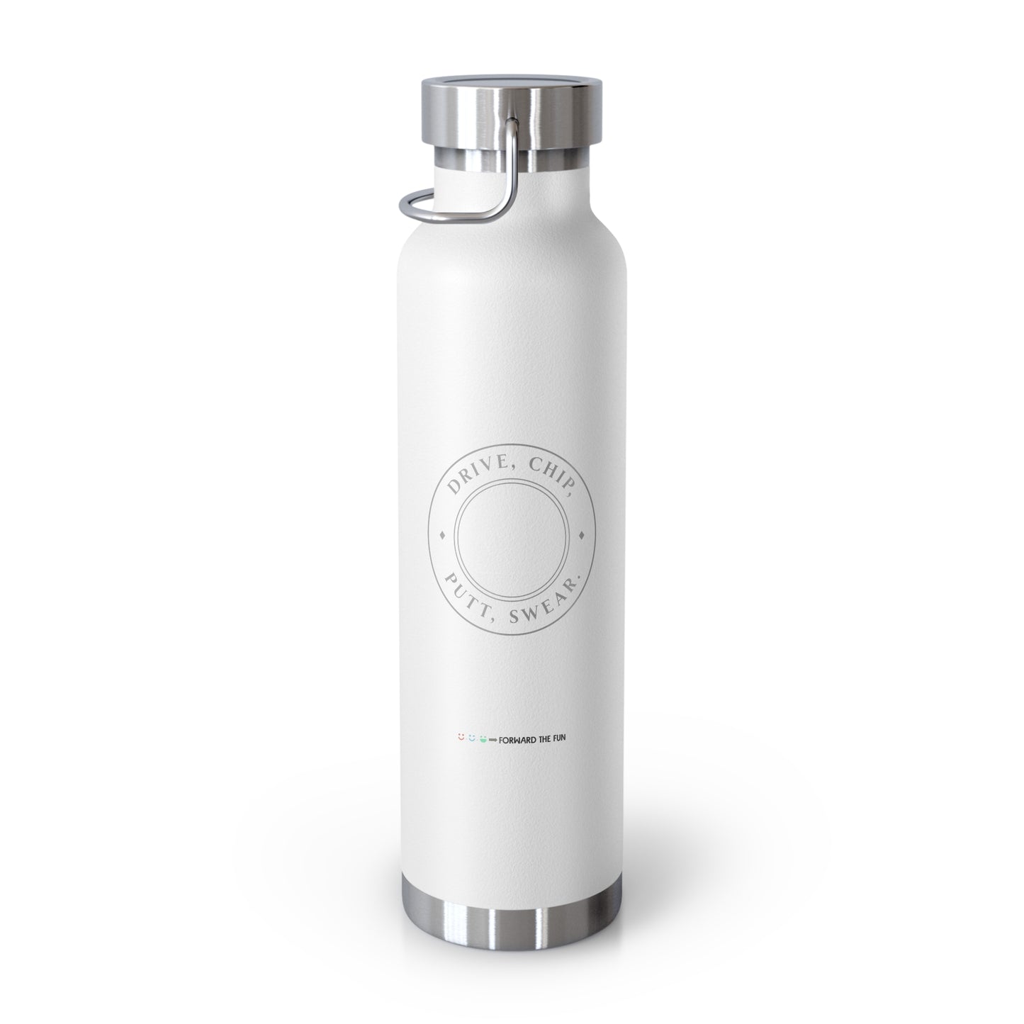 insulated water bottle (22oz), golf