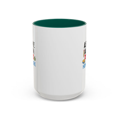 Colorful 'Ask Me Again, It's Homework' Mug - Perfect for Students. Teachers with Attitude.