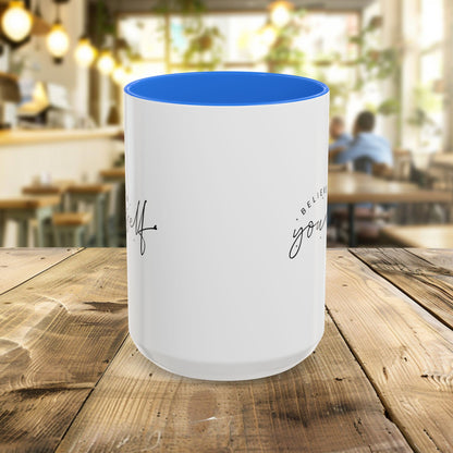 Colorful Inspirational Mug - Believe in Yourself