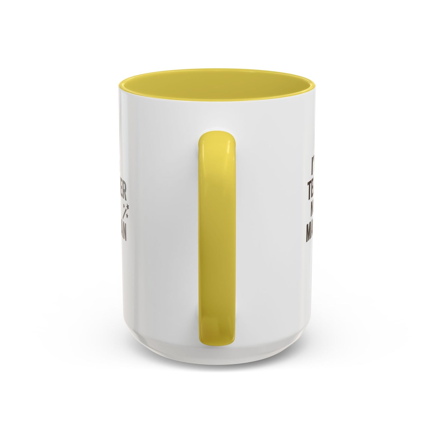 colorful teacher mug - perfect gift for educators. teachers with attitude.