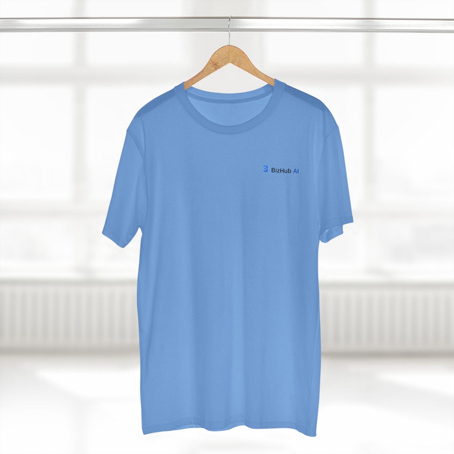 bizhub ai logo t‑shirt — tech company branded tee