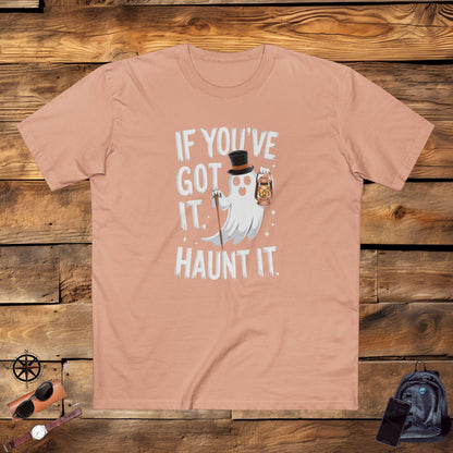 Mens T-Shirt, Mens Tee, Halloween Funny, Gift, If you've got it, Haunt It