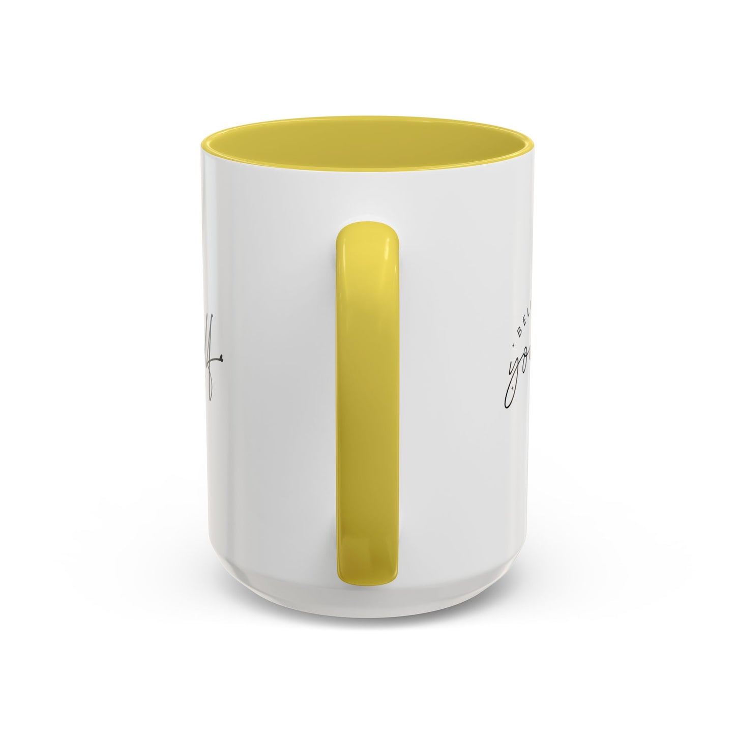 colorful inspirational mug - believe in yourself
