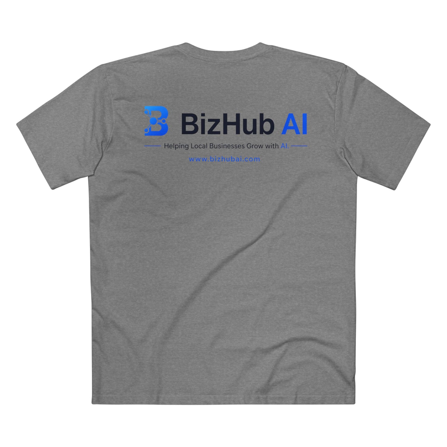 bizhub ai logo t‑shirt — tech company branded tee