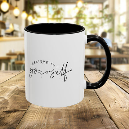 Colorful Inspirational Mug - Believe in Yourself