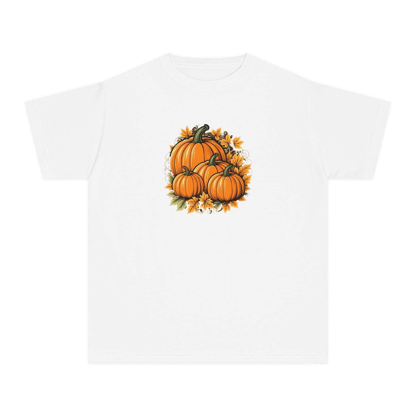 youth t-shirt - pumpkins