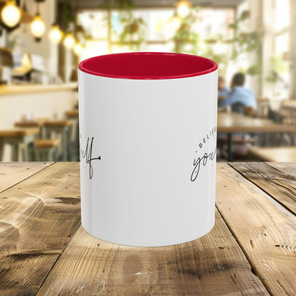Colorful Inspirational Mug - Believe in Yourself