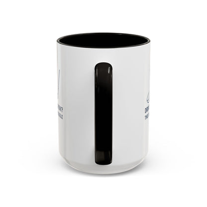 Colorful Golf Mug - Driver or Iron? The Daily Struggle