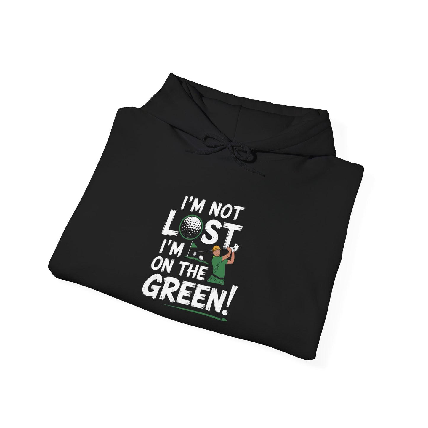 men & women golf sweatshirt: on the green! unisex sweatshirt